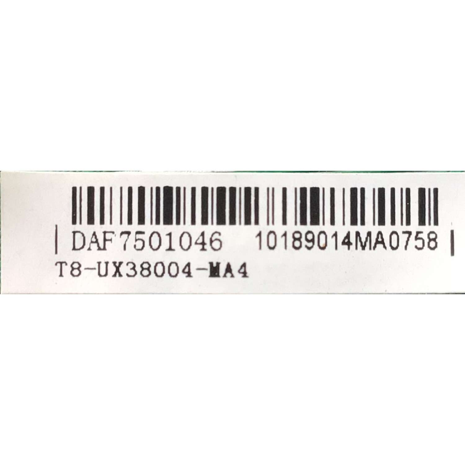 MAIN PARA TV INSIGNIA / NUMERO DE PARTE T8-UX38004-MA4 / 40-UX38NA-MAG2HG / V8-UX38001-LF1V204 (C4) /DAF7501046 / 10189014MA0758 / MODELO NS-40DR420NA16 - Imagen 4
